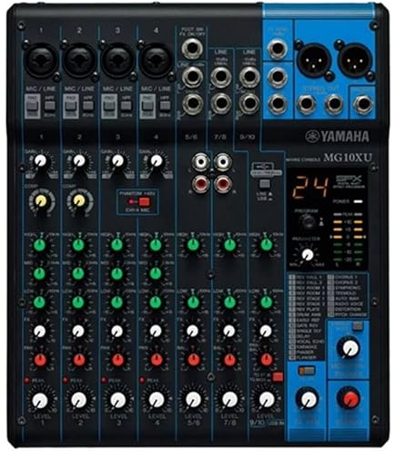 Yamaha AG06 6-Channel Mixer / 2 Microphone : Amazon.com.br